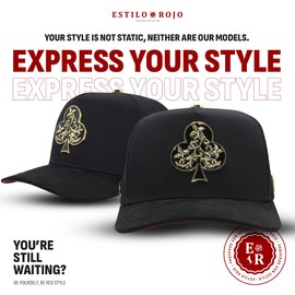 Ferreti Hats FT117 Black Clover Hat - Premium Black Clover Hats for Men and Women, Black Snapback Hat, Ball Caps for Men for Any Occasion, Clover Trucker Hat, Gorra para Hombre Ajustable