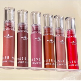 Italia Deluxe Mousse Matte Liquid Lipstick 12 Pc. Set Mix Colors USA Seller