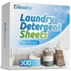 Diesetsr Laundry Detergent Sheets 150 Counts Travel Laundry Sheet ECO-friendly,