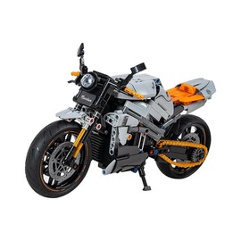 Advanced Building Set for Adults, 1 Box Iconic Motorcycle Model for Build and Display Makes A Great Gift for Fans Of Yamaha Vehicles Or Motorcycle Collectibles - Color: Black, Specification: 1 box