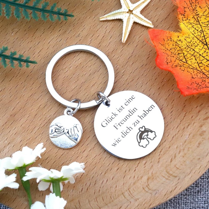 Yilousy Gift for Girlfriend Christmas, Keyring Gift, Girlfriend Gift, Girlfriend