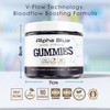 ALPHA BLUE WITH V-FLOW Alpha Blue with V-Flow Gummies, Bloodflow