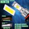 Bricologht 9006 9005 LED Headlight KIT Combo Bulbs High Low