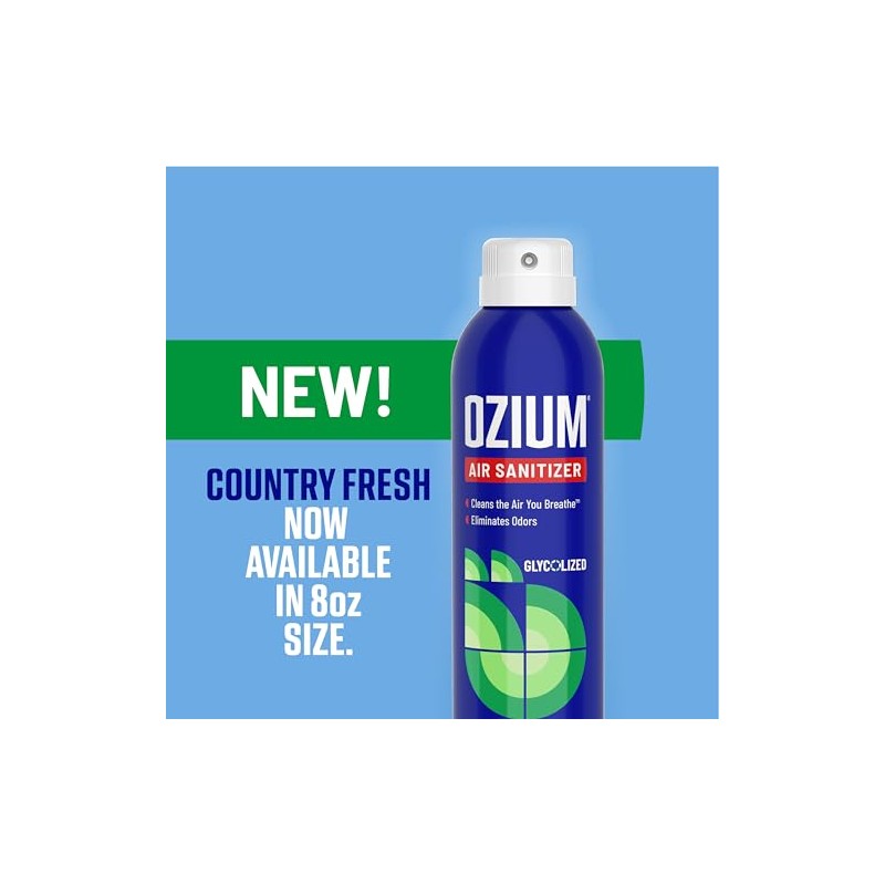 Ozium 8 Oz. Air Sanitizer & Odor Eliminator for Homes,