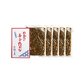 Mentai Karashi Takana, Takana, 8.8 oz (250 g) x 5 Set, Karashi Mentai Fukusaya