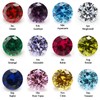 MASOP Stud Earrings 925 Silver Birthstone Earrings Jewellery Gifts for