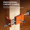 Cabinet Clamps, Professional Wood Joinery Alignment Tool, Adjustable Panel Clamping