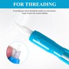 8 Needle Threaders,Automatic Needle Threader,Needle Threaders Hand Sewing,with 2 Anti-Trap