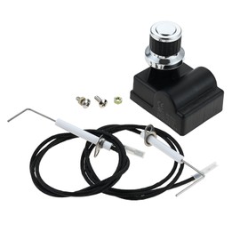 3 Outlet AA Battery Electronic Grill Igniter Kit with Ceramic Ignition Pins, Compatible with Blackstone 28 Inch Griddle with Air Fryers Combo, 3 Outlet Push Button Spark Ignitor Fit 2-Burner Grill