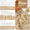 Pack of 2 Cheesecloth Table Runner, Beige, 90 x 300