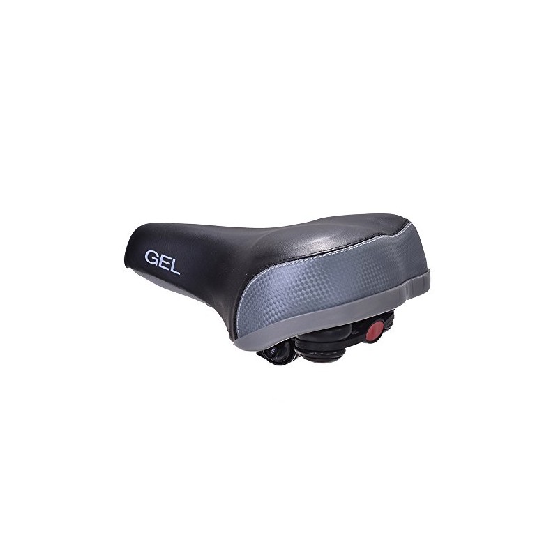 Filmer Gel-Sattel Touren und CTB, schwarz-Silber, one Size