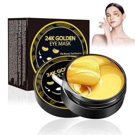 60 PCS Parches Ojos Bolsas y Ojeras, Eye Patches, Máscara Para Los Ojos De Colágeno, Contorno de Ojo Antiarrugas, Anti Edad para Ojeras, Para Eliminac