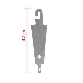 10pcs Stainless Steel Hook Needle Threader,Embroidery Cross Stitch Needle Threading Tools,Hand Machine Sewing DIY Tool,Needle Threaders for Large Eye Needles DIY Sewing Supplies Accessory