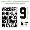 30 Sheets 374 Pieces Iron on Letters and Numbers, 8