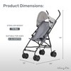 Dream On Me Aero Travel Lightweight Umbrella Stroller, Easy to