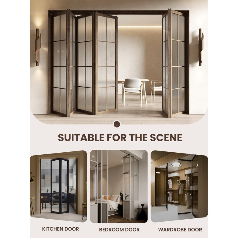 Bifold Door Hardware Repair Kit - 2 Pack Bi-fold Sliding