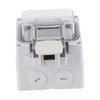 Outdoor Socket IP66 Weatherproof German Outdoors Outlet for Gardens Workshops