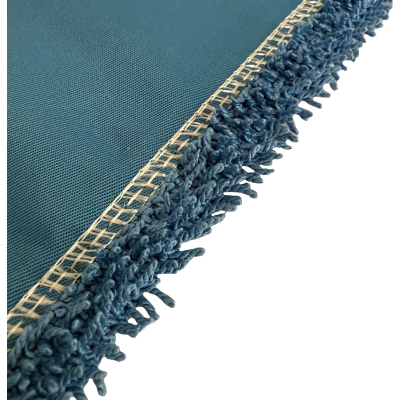 18" Premium Blue Microfiber Dust Mops - 6 Pack