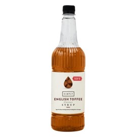 Simply Simply Sugar Free English Toffee Syrup 1 Litre