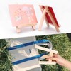 Pack of 2 Small Wooden Easels, Small Easel, Foldable Triangle