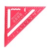 Woodworking Triangle Aluminium Alloy Electrophoresis Paint Clear Scale Carpenter's Angle