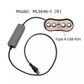 Mulin 5 Pin Lift Chairs Hand Control Power Recliner Remote Switch Handset MLSK46-C (R)