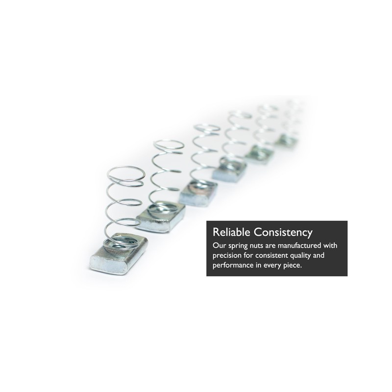 Strut Channel Long Spring Nuts for 41mm Channels - Available