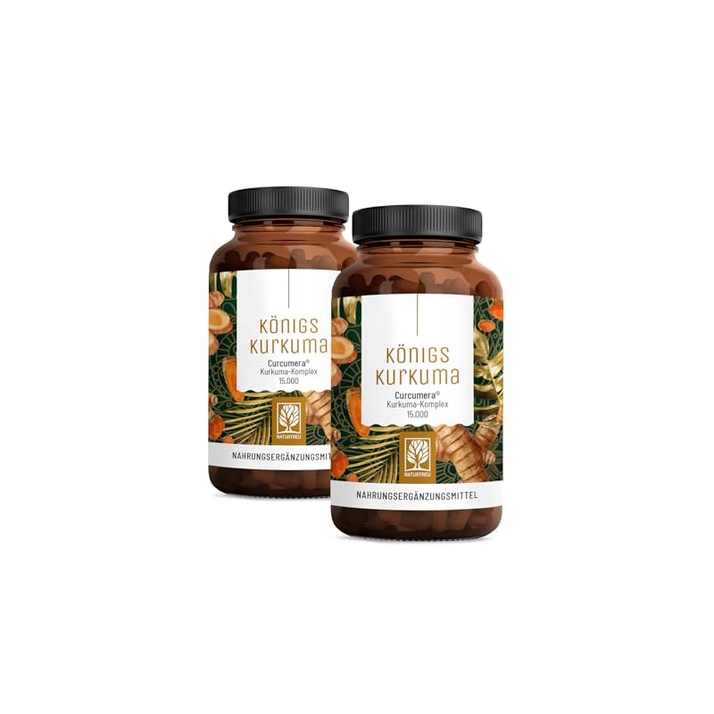 Turmeric Capsules High Dose - 40x More Effective - 15,000mg