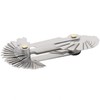 JZK Stainless steel screw thread pitch cutting gauge tool, 60