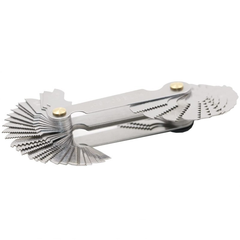 JZK Stainless steel screw thread pitch cutting gauge tool, 60
