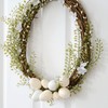 Ginger Ray Easter Door Wreath Foliage with Eggs, Brown