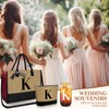 Aliceset Initial Gifts for Women Jute Tote Bag Teacher Gifts