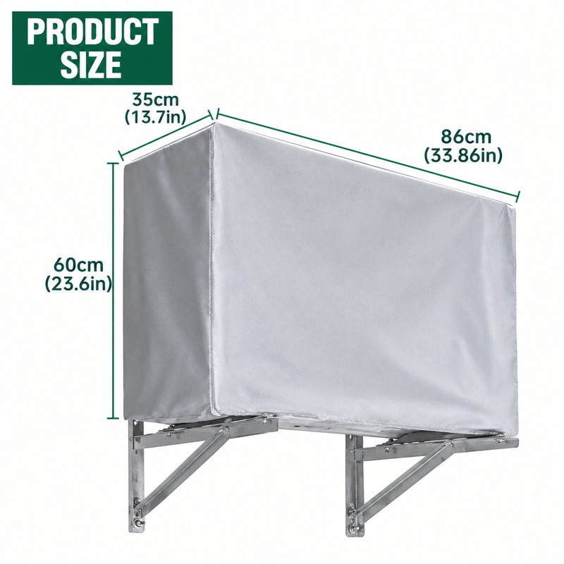 Outdoor Air Conditioner Cover for Weather Protection – Waterproof Polyester
