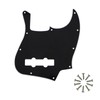 Phrilam 10-Hole Jazz Bass Pickguard for Fender 4 String Bass,
