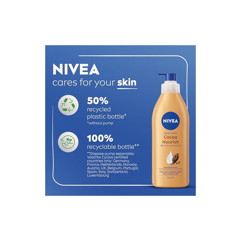 NIVEA COCOA NOURISH BODY LOTION 400ML