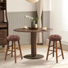 LYLNBYWK Bar Stool Covers Set of 4, Stool Covers Round