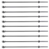 Muzata 8" Hand Swage Fitting Threaded Stud for 1/8" Cable