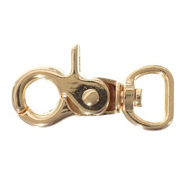 Paracord Planet Swivel Lobster Claw – Gold, ½ Inch Clasps with 360 Degree Rotation Provides No Tangling (5 Pack)