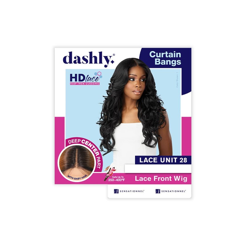 Sensationnel Dashly lace Front Wig - hand tied ear to
