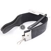Extra Wide Black Leather Strap Razor Set 3 Pieces with