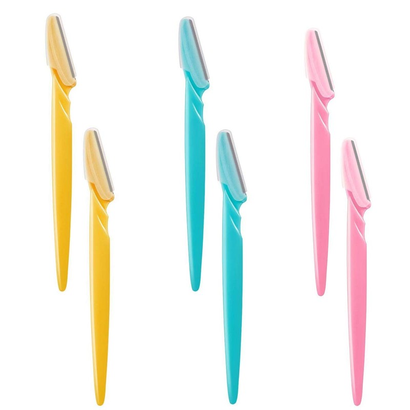 JSBelle Set de 6 Eyebrow Razor, Maquinilla de afeitar ceja