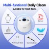 MySmile UV Ultrasonic Retainer Cleaner Machine Denture Teeth Guard Pod
