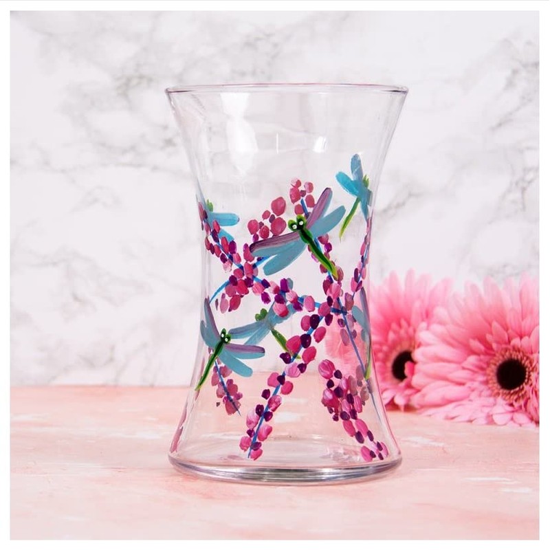 Vase | Dragonfly | 1 Piece - 12x12x20 cm