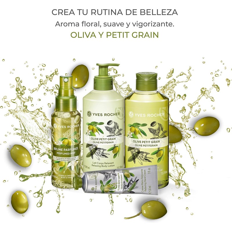 Yves Rocher Gel de ducha corporal oliva & flor de