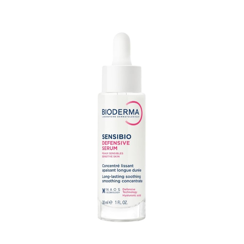 BIODERMA, Sérum Facial, Sensibio Defensive Serum Hidratante, Reduce Líneas de