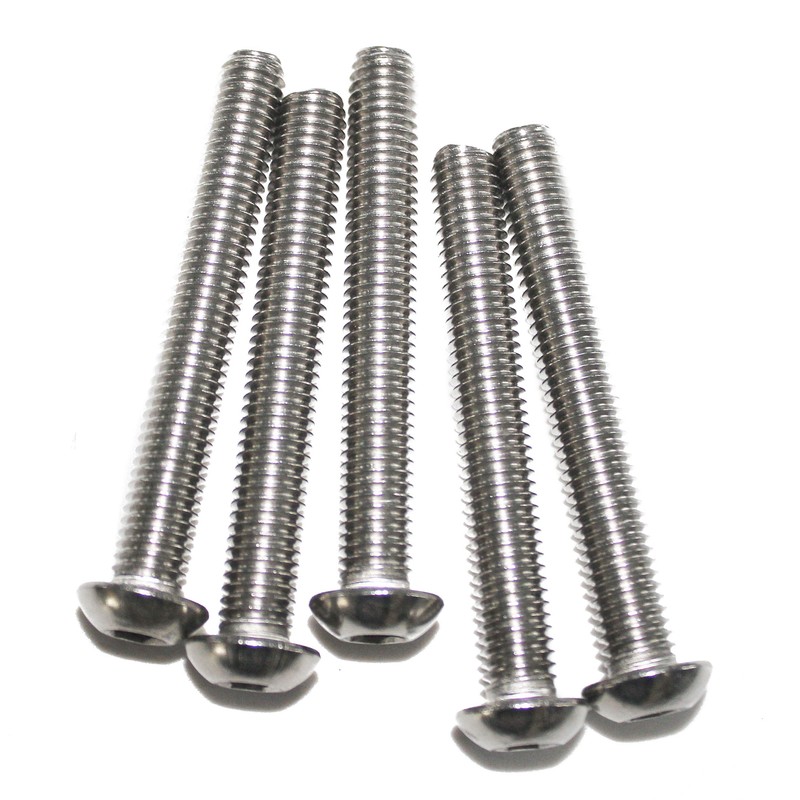 M4 x 40 ISO 7380 Machine Screw Half Round Head