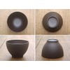 Tableware East Wood Grain Soup Bowl S (Dark Brown) Mat