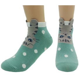 Mujer JJMax dulce animales calcetines gato y perro lindo sobrecarga mezcla de algodón, Scottish Fold, Talla única