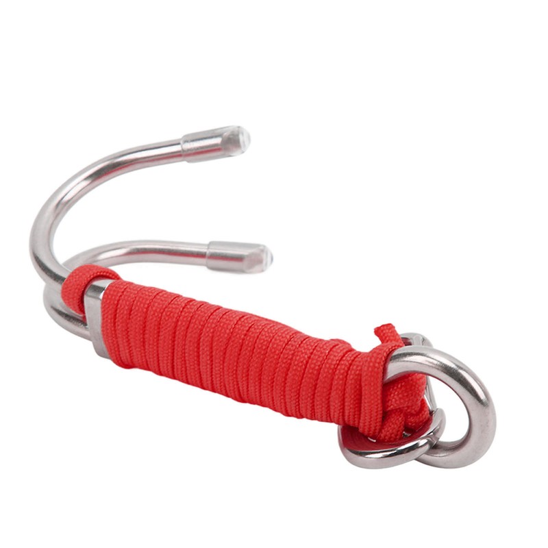 Drift Hook Scuba Diving Double Dual Stainless Steel Drift Hook