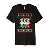 Ugly Xmas Sweater Havanese Dog In Christmas Socks Premium T-Shirt